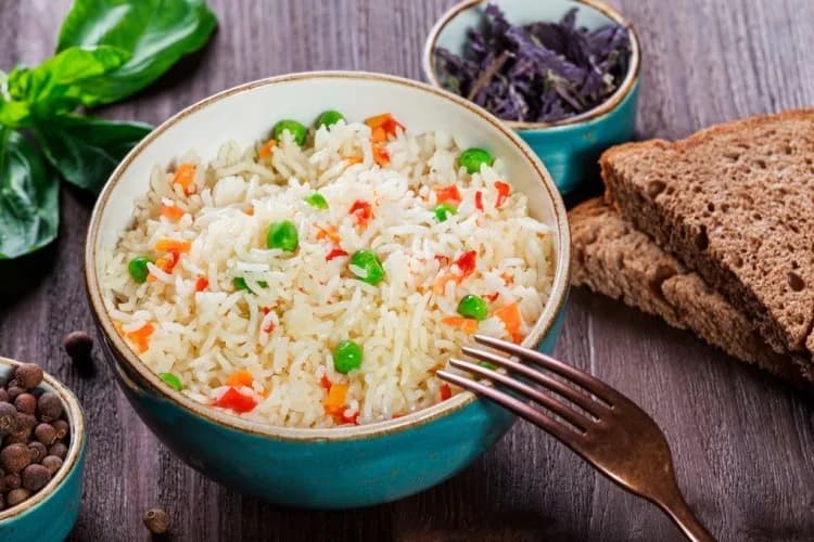 Rice with Vegetables & Nuts
